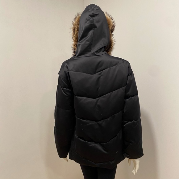 Andrew Marc New York Down Jacket Coat (Raccoon Fur Trimmed Hood) - Picture 7 of 7